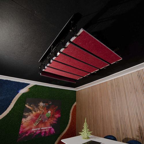 Forro em madeira - SILENCE - Ideatec Advanced Acoustic Solutions - em poliéster / em laminado melamínico / em painéis