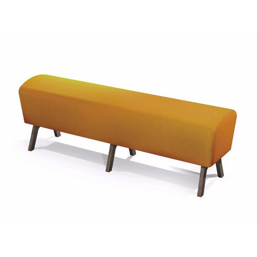Banco para vestiário contemporâneo - PONY - Fit Interiors - em madeira / em couro sintético / sem encosto