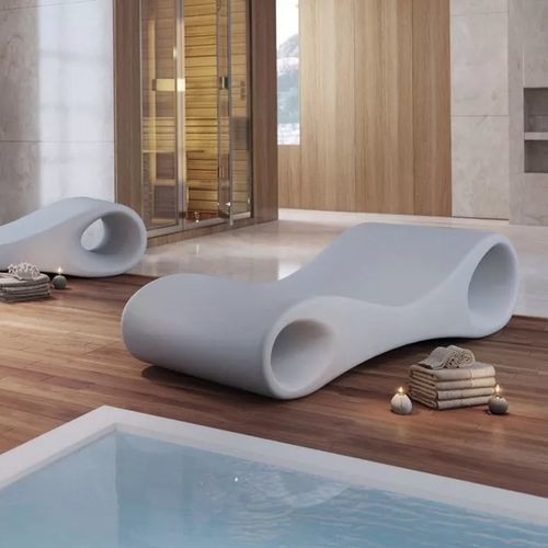 Banco contemporâneo - PRIME - Fit Interiors - em polietileno / sem encosto / sem braços