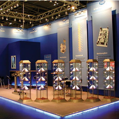 Estrutura de recepção para exposições - MEROFORM - MERO-TSK