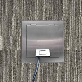 Caixa elétrica de embutir - R01 - FBS - Floor Box Systems - para tomada de corrente