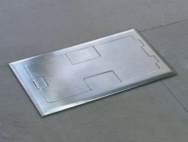 Caixa elétrica de embutir - C1X : C12 - FBS - Floor Box Systems - de piso / para tomada de corrente