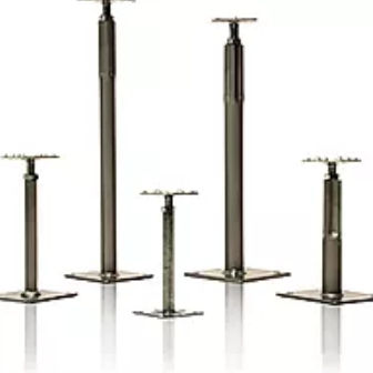 Pedestal para piso elevado metálico - UNDERSTRUCTURE - CAMINO Modular Systems Inc - para ambiente interno / ajustável / para escritório