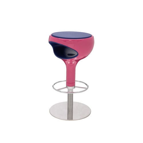 Mesa alta contemporânea - RING - Giovannetti Collezioni - em poliuretano / com base metálica / redonda