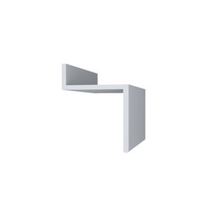Perfil em alumínio - Z TRACK - Saros Est OÜ - de remate lateral / para teto
