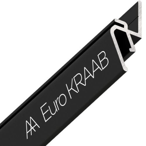 Perfil em alumínio - EUROKRAAB - Saros Est OÜ - de remate lateral / para teto / sistema de trilhos