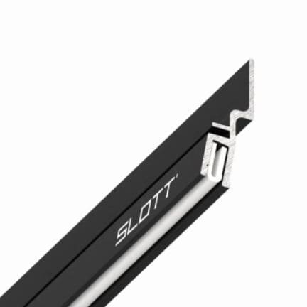 Perfil em alumínio - EUROSLOTT - Saros Est OÜ - de remate lateral / para teto / para iluminação de LED