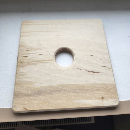 Suporte de fixação para lustre - Saros Est OÜ - para pendente / quadrado / em madeira