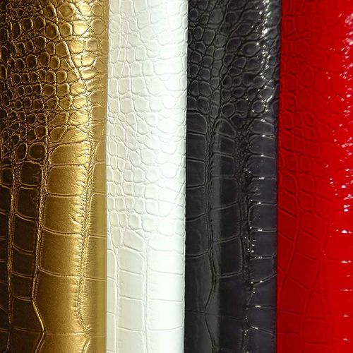 Couro para móveis sintético - LEVIATHAN - Joseph Noble Textiles - estampado