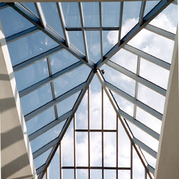 Claraboia para telhado - SKYGARD 2500® - EXTECH Exterior Technologies, Inc - com vidro duplo / com esquadria / em vidro