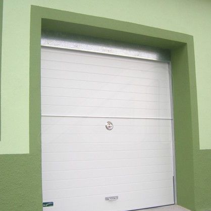 Portão basculante para garagem - Angel Mir – Portes Bisbal - em aço galvanizado / automático