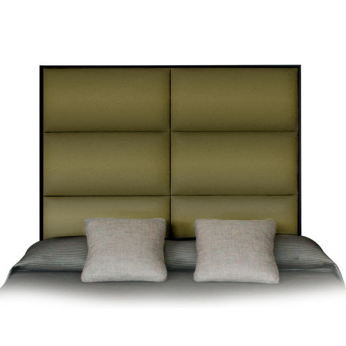 Cabeceira para cama de casal - HARD CHIC - Viveti - contemporânea / em tecido / estofada