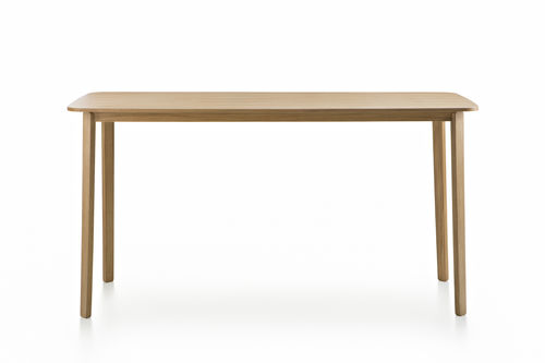 Mesa alta de design escandinavo - WOLFGANG - Fornasarig - em madeira / retangular / para bar