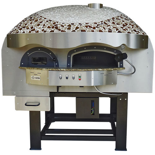 Forno de pizza profissional - DR120K - AS Term - a lenha / de instalação livre / com 1 câmara