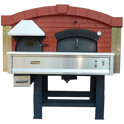 Forno de pizza profissional - DR120 - AS Term - a lenha / de instalação livre / com 1 câmara