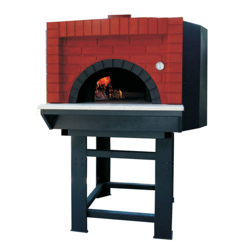 Forno de pizza profissional - D160C - AS Term - a lenha / de instalação livre / com 1 câmara
