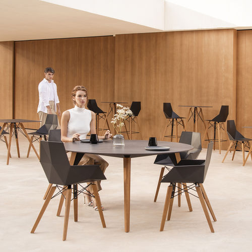 Cadeira contemporânea - FAZ - VONDOM - para ambiente interno / metálica / em polipropileno