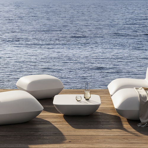 Puff contemporâneo - PILLOW - VONDOM - em polietileno / quadrado / com iluminação LED