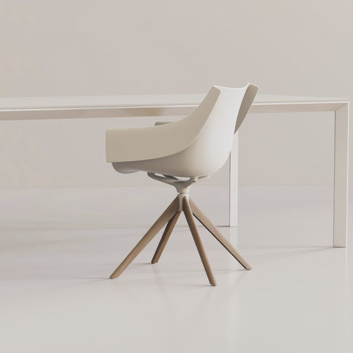 Cadeira contemporânea - MANTA - VONDOM - para ambiente interno / para ambiente externo / em polipropileno