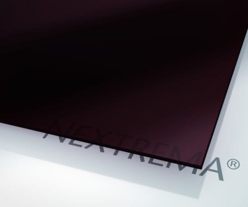 Painel de vidro isolante - NEXTREMA® TINTED - SCHOTT AG - colorido / polido / para ambiente interno