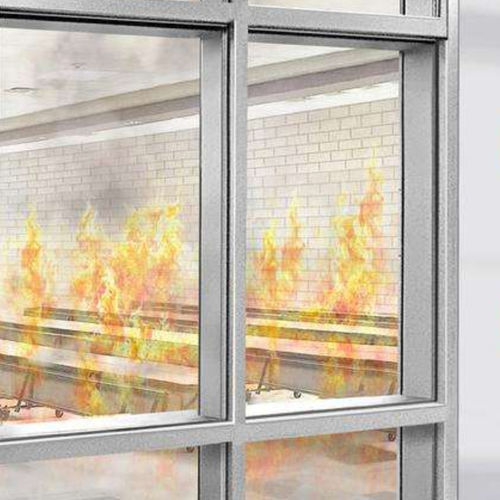 Painel de vidro isolante - PYRAN® PLATINUM - SCHOTT AG - de proteção contra incêndios / corta-fogo / transparente