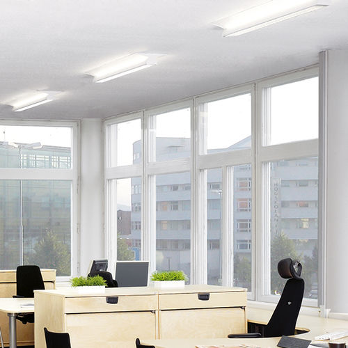 Luminária técnica saliente - INDIGO CLIVUS - FAGERHULT - para lâmpada fluorescente / linear / IP20