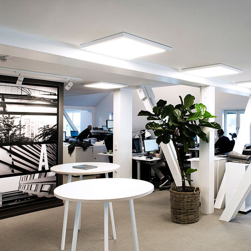 Luminária técnica pendente - COMBILUME - FAGERHULT - saliente / de LED / quadrada
