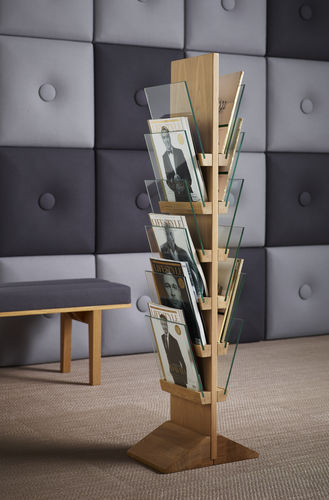 Estante porta-revistas - FRONT - KARL ANDERSSON - contemporânea / em carvalho / em bétula