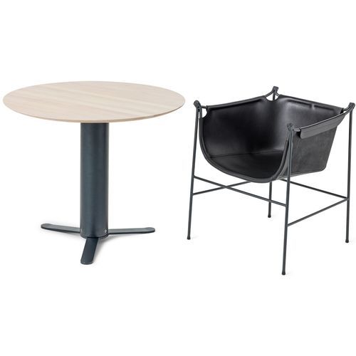 Cadeira contemporânea - Näbb - NOLA INDUSTRIER - para ambiente interno / em material têxtil / em couro