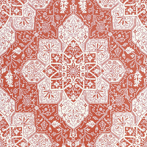 Papel de parede clássico - TARRAGON - Thibaut - estampado / cinza / verde