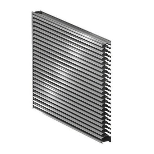 Grelha de ventilação em alumínio - DCH-5704 - CS - Construction Specialties - retangular