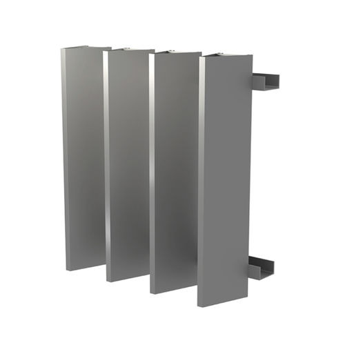 Cerca de ocultação em alumínio - VERT-A-CADE 8000 - CS - Construction Specialties