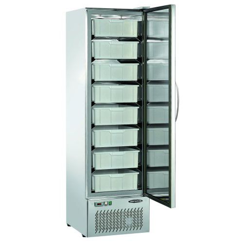 Refrigerador com gavetas - AFS 031 - UNIFRIGOR - com 1 porta / profissional / de instalação livre