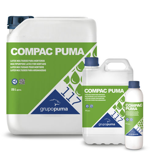 Aditivo superplastificante - COMPAC PUMA - GRUPO PUMA - para piso / para telhado / para rodovia