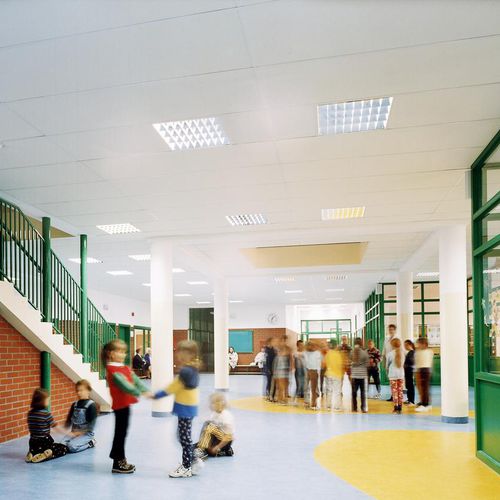 Forro em lã de vidro - MASTER™ A - Saint-Gobain Ecophon - em placas / para escritório / para sala de conferências