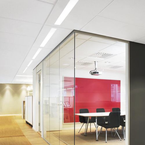 Luminária de embutir no teto - LINE™ - Saint-Gobain Ecophon - de LED / linear / IP23