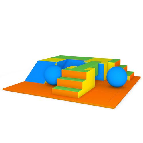 Circuito de atividades psicomotoras em espuma - MM 11-11-1 - Modugame - MG Sport