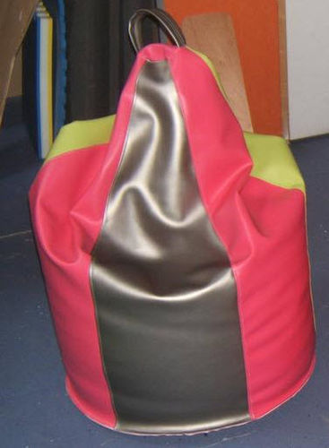 Puff pera contemporâneo - GIANT FLAKE - Modugame - MG Sport - em couro sintético / quadrado / multicores
