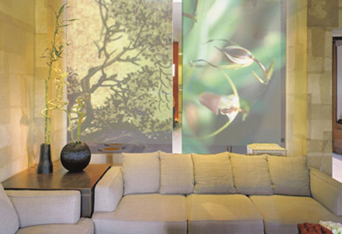 Painel japonês em tecido - JUNGLE LIFE - tela-design