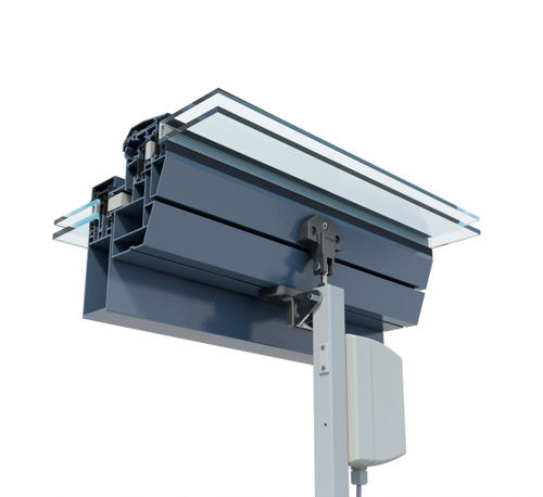 Automatismo para janela - ZA 35-K-BSY+ - D + H Group - para ventilador natural / com acionamento linear