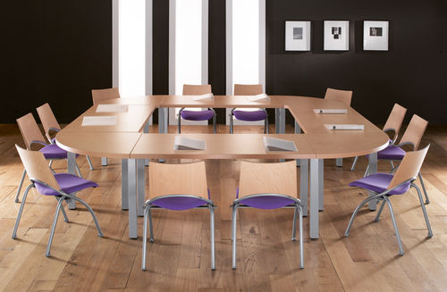 Tampo de mesa em melamina - SYNODYS - DPC - em ABS / da linha comercial