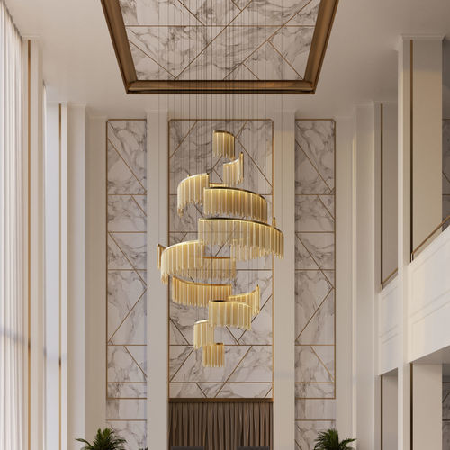 Lustre contemporâneo - LUSTRALIS SC1 DBL - Masiero - em vidro / em vidro borossilicato / metálico