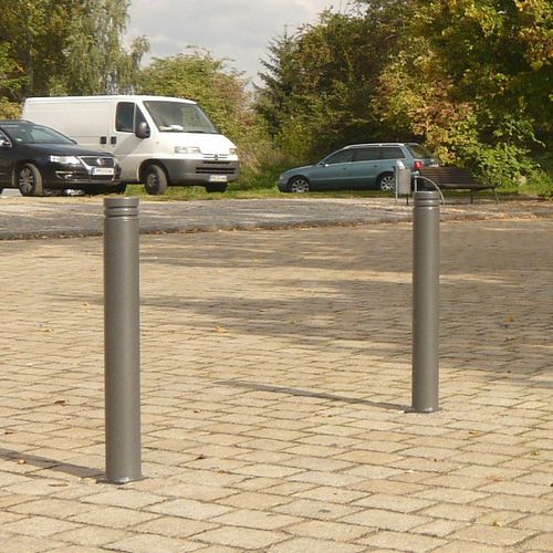 Balizador de proteção - FRITZ - Euroform K. Winkler GmbH - em alumínio / alto / para espaço público