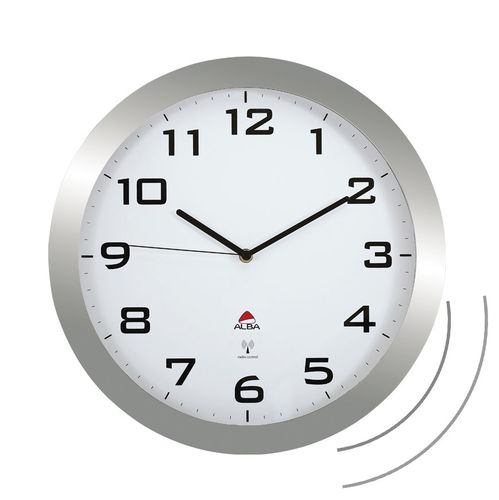 Relógio contemporâneo - HORISSIMORC M - ALBA - de parede / analógico / em vidro