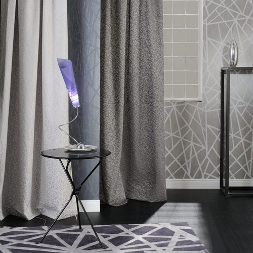 Tecido para estofados - STREETS - Agena Srl - para cortinas / com padrão geométrico / em algodão