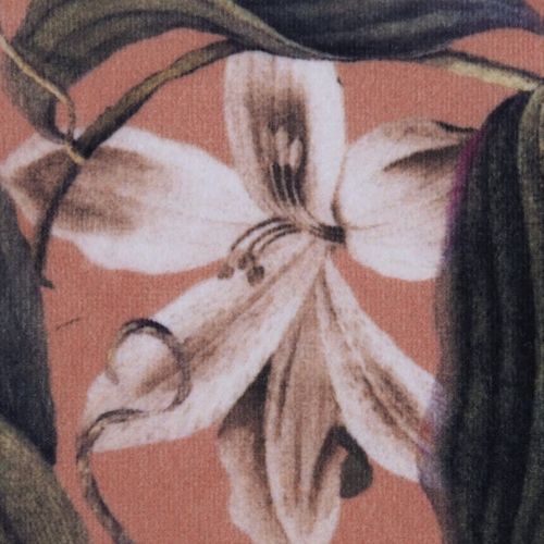 Tecido para estofados - FLEUR DE LIS - Agena Srl - para cortinas / floral / em veludo