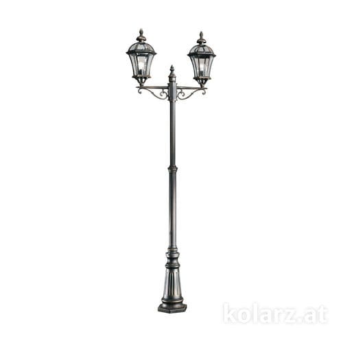 Poste de iluminação para jardim - WESTMINSTER - Kolarz - clássico / em vidro / de LED