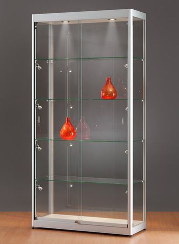 Vitrina contemporânea - 315 1000 - SDB Vitrinebouw BV - em vidro / em madeira / em alumínio anodizado