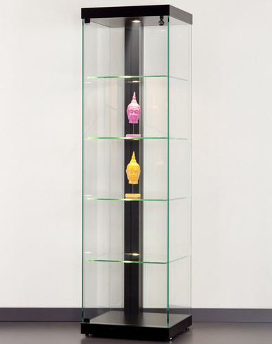 Vitrina contemporânea - LINEA 50 - SDB Vitrinebouw BV - em vidro / em alumínio / com iluminação