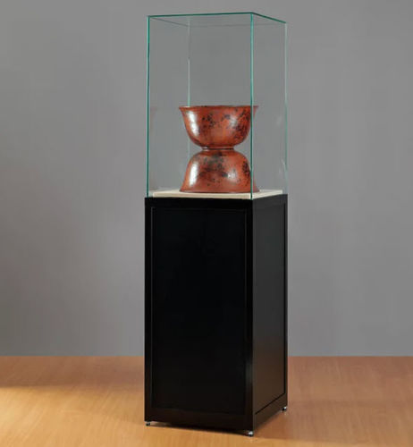 Vitrina contemporânea - SV1 500 WITH HIGH TOP - SDB Vitrinebouw BV - em vidro / em madeira / em alumínio